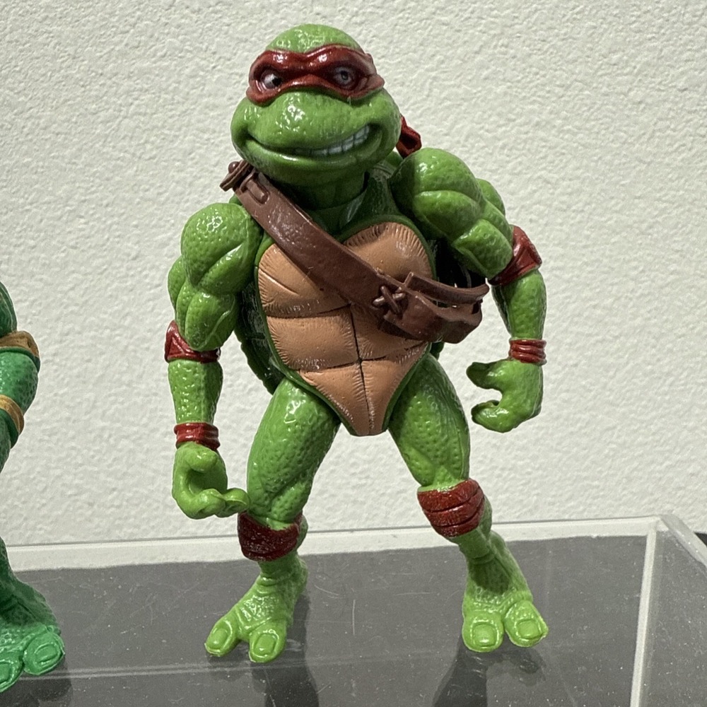 TMNT Ninja Turtles LOT Of 3 With Belts Missing Arm Unknown Year No Weapons 4" - Picture 6 of 7